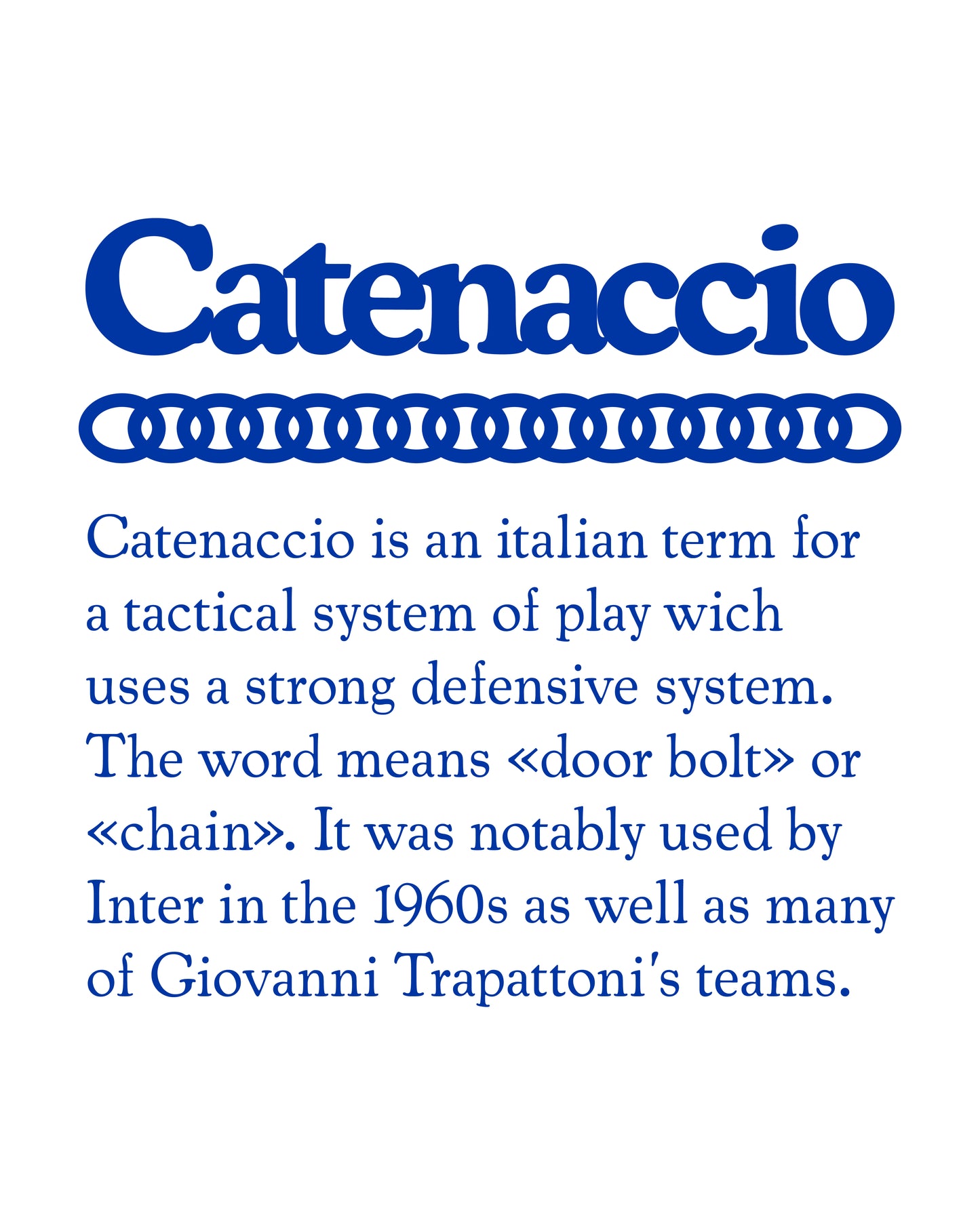 Camiseta Oversize - CATENACCIO