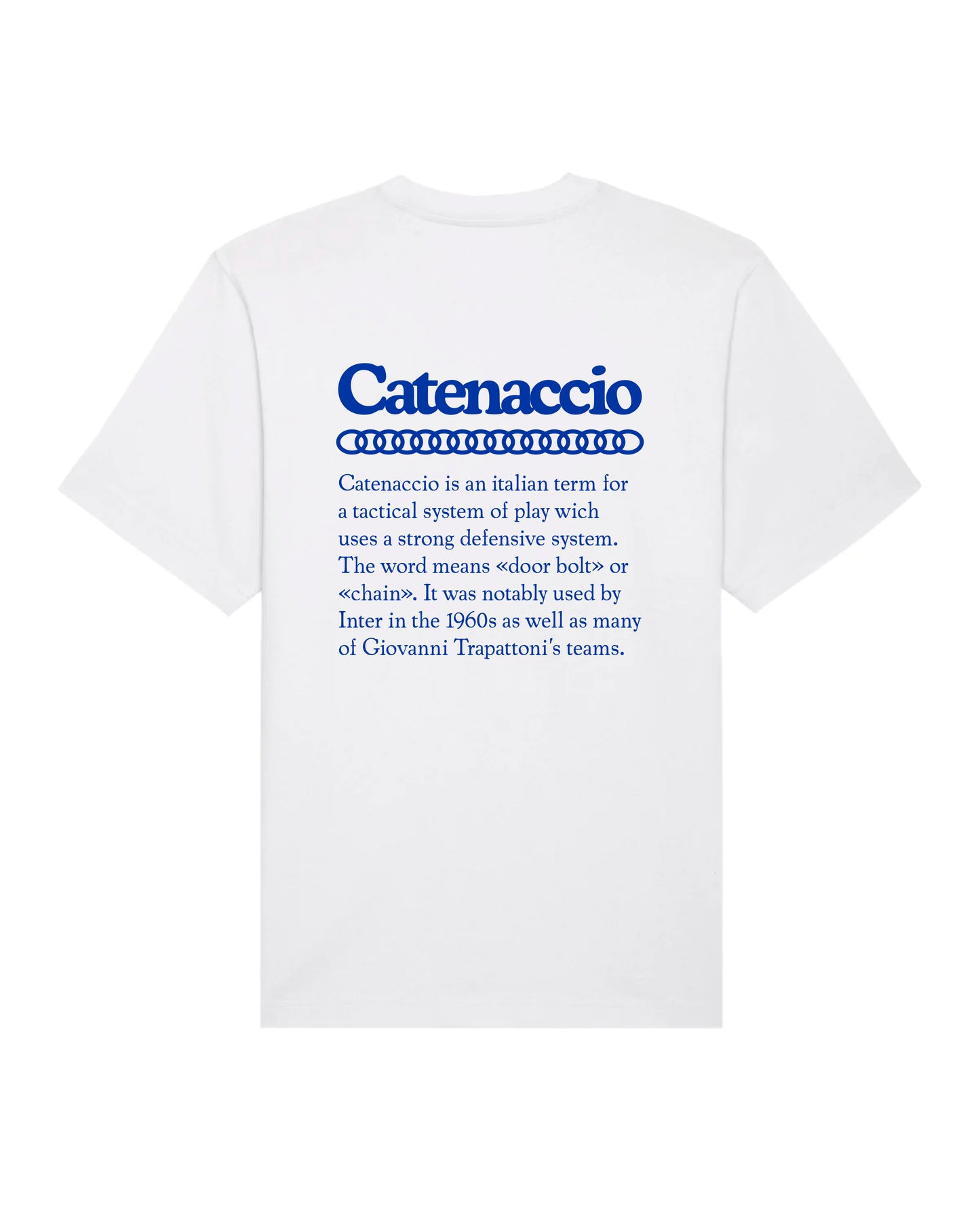 Camiseta Oversize - CATENACCIO