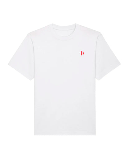 Samarreta BLANC-I-VERMELLS