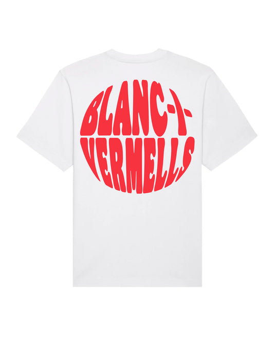 Samarreta BLANC-I-VERMELLS